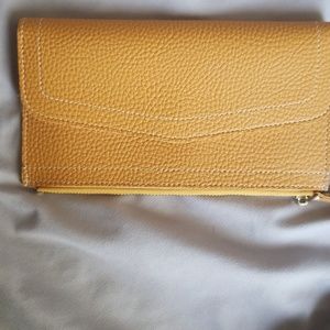 Mustard colored wallet